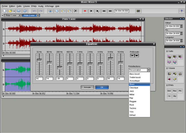 Music Mixer software